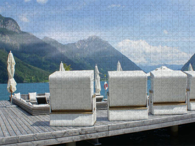 Wellnessoase am Achensee - CALVENDO Foto-Puzzle'