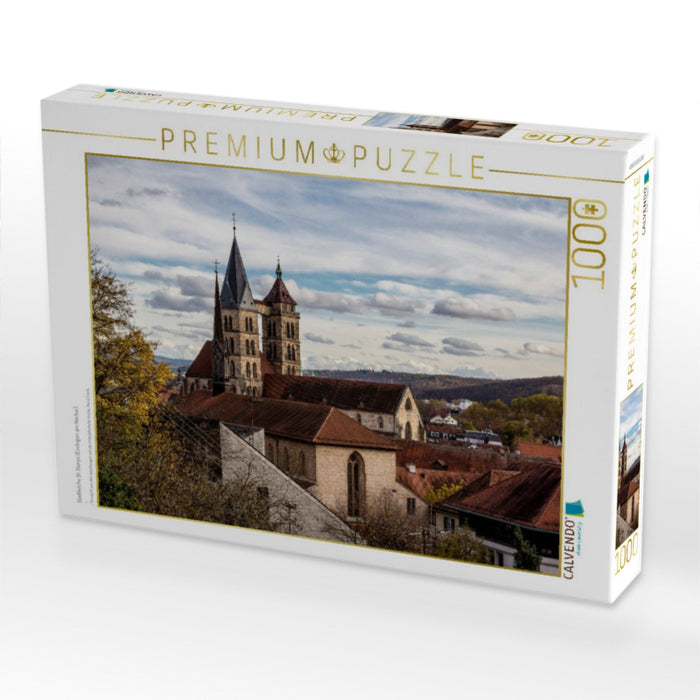 Stadtkirche St. Dionys (Esslingen am Neckar) - CALVENDO Foto-Puzzle'