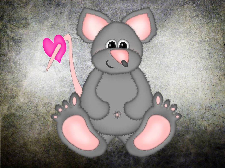 Verliebte Maus CB - CALVENDO Foto-Puzzle'