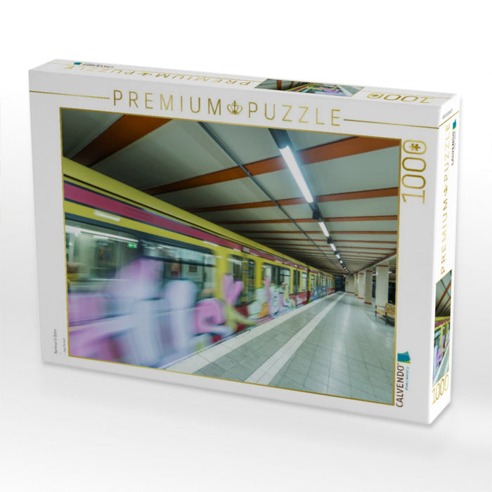 Berliner U-Bahn - CALVENDO Foto-Puzzle'