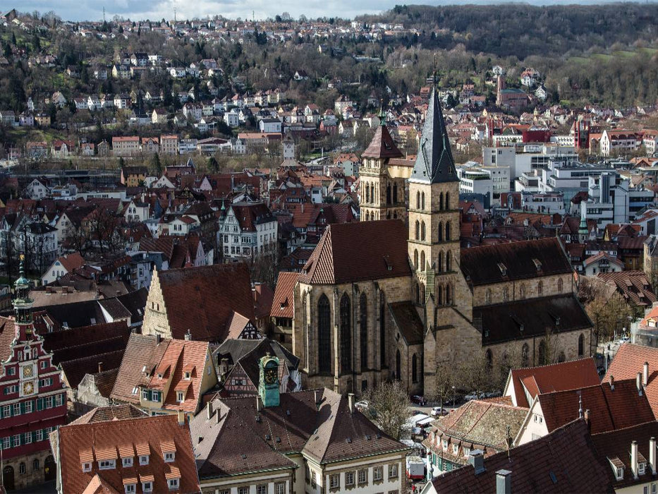Stadtkirche St. Dionys (Esslingen am Neckar) - CALVENDO Foto-Puzzle'