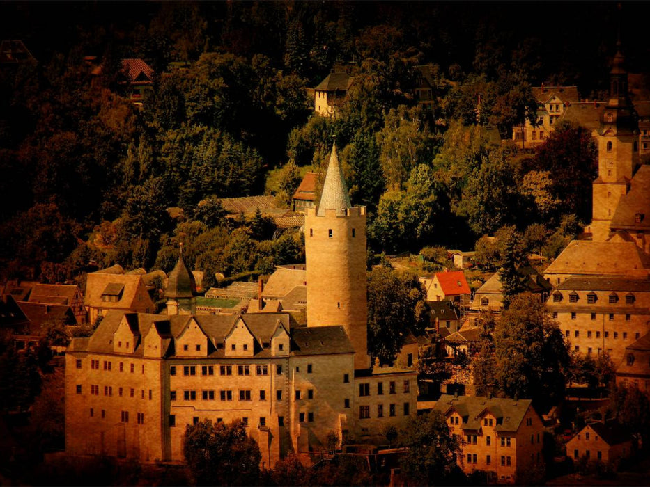 Stadtansicht Zschopau - CALVENDO Foto-Puzzle'