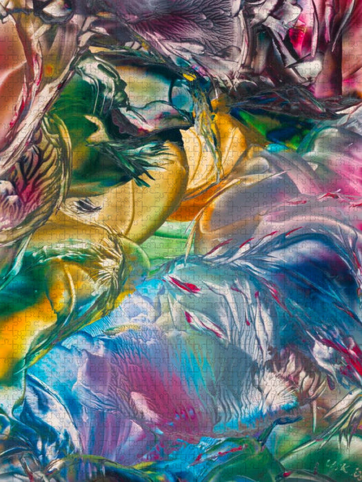 Zauberwald - Encaustic - CALVENDO Foto-Puzzle'