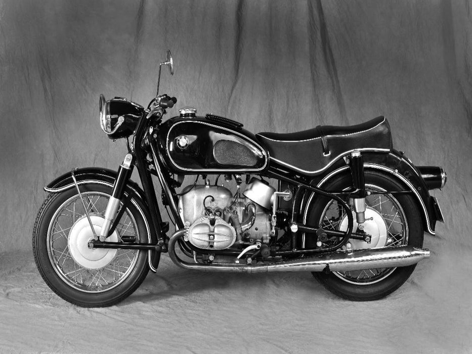 Ein Motiv aus dem Kalender BMW R69S in schwarzweiss - CALVENDO Foto-Puzzle'