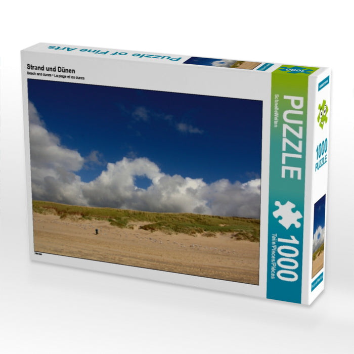 Strand und Dünen 1000 Teile Puzzle quer - CALVENDO Foto-Puzzle'