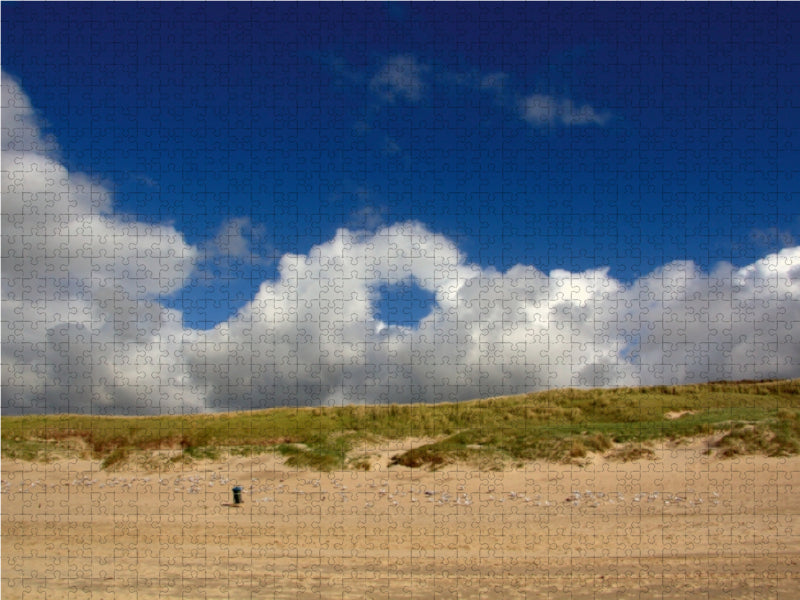 Strand und Dünen 1000 Teile Puzzle quer - CALVENDO Foto-Puzzle'