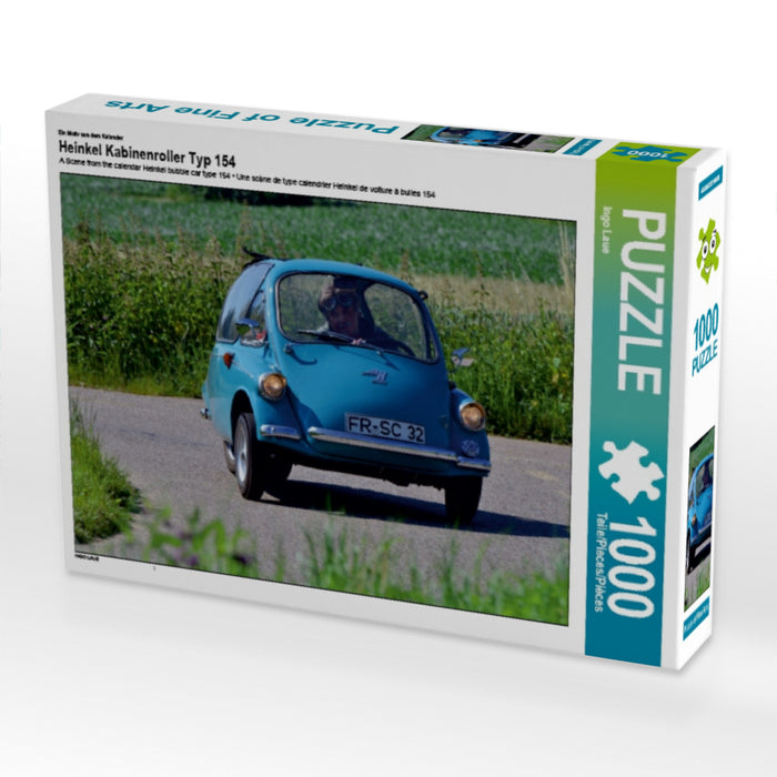 Ein Motiv aus dem Kalender Heinkel Kabinenroller Typ 154 1000 Teile Puzzle quer - CALVENDO Foto-Puzzle'