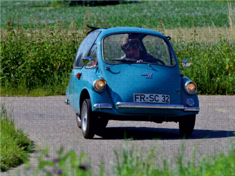 Ein Motiv aus dem Kalender Heinkel Kabinenroller Typ 154 1000 Teile Puzzle quer - CALVENDO Foto-Puzzle'