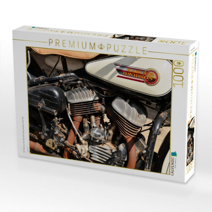Ein Motiv aus dem Kalender Harley Davidson WLA 750 - CALVENDO Foto-Puzzle'