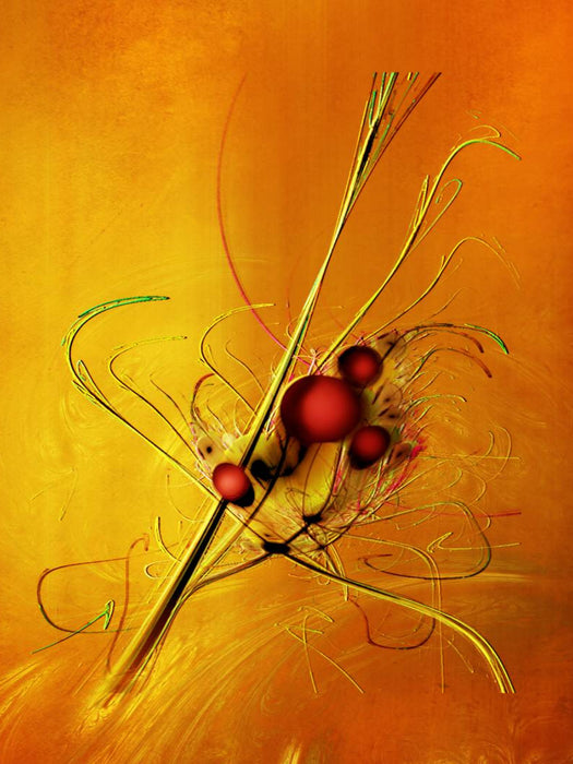 Abstrakte Blumen und Blüten - CALVENDO Foto-Puzzle'