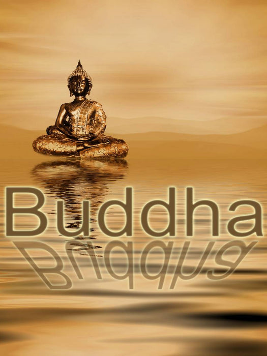 Buddha und die Spiegelung - CALVENDO Foto-Puzzle'