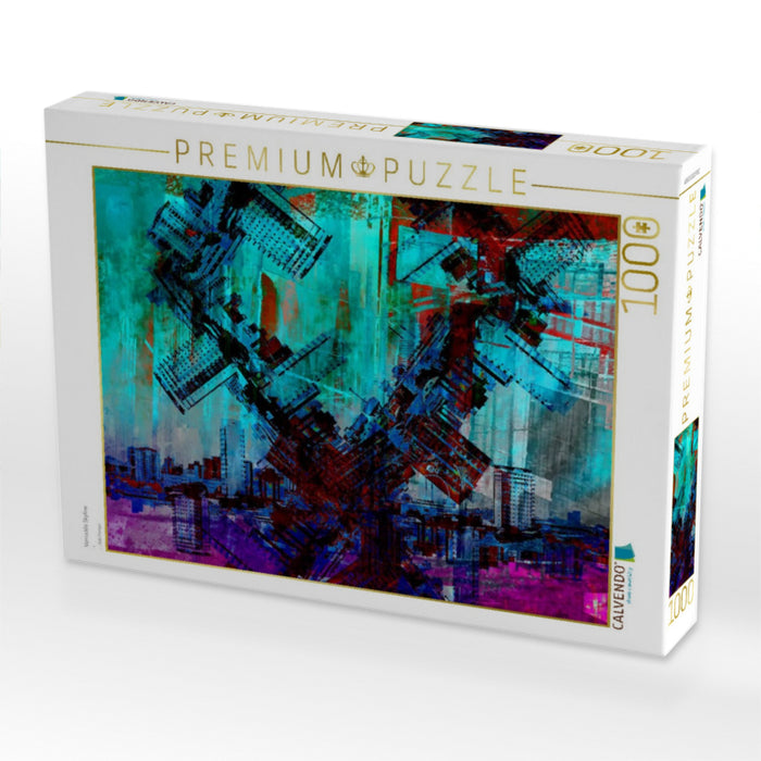 Verrückte Skyline - CALVENDO Foto-Puzzle'