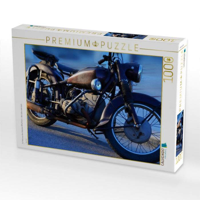 Ein Motiv aus dem Kalender BMW R 51/3 - Alte Liebe rostet doch - CALVENDO Foto-Puzzle'