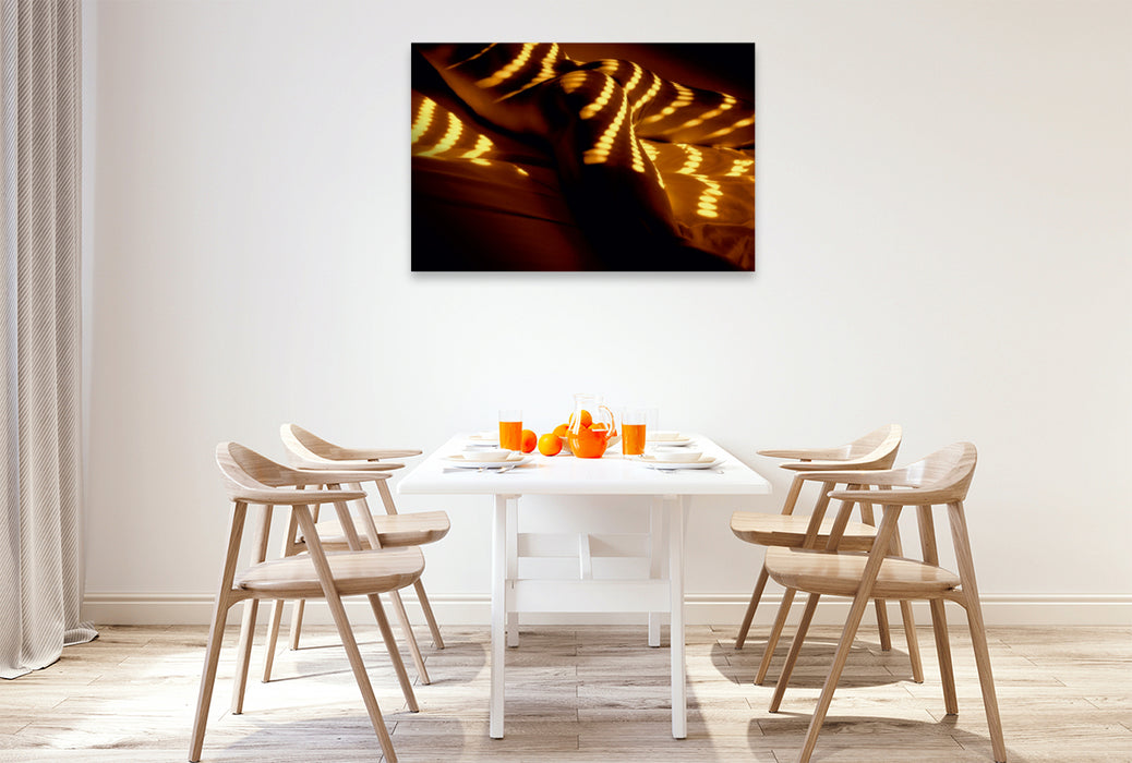 Premium Textil-Leinwand Premium Textil-Leinwand 120 cm x 80 cm quer Ein Motiv aus dem Kalender MÄNNER - AKTE ZWISCHEN KRAFT UND SINNLICHKEIT