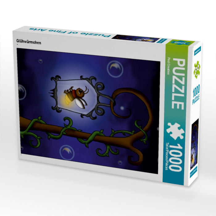 Glühwürmchen 1000 Teile Puzzle hoch - CALVENDO Foto-Puzzle'