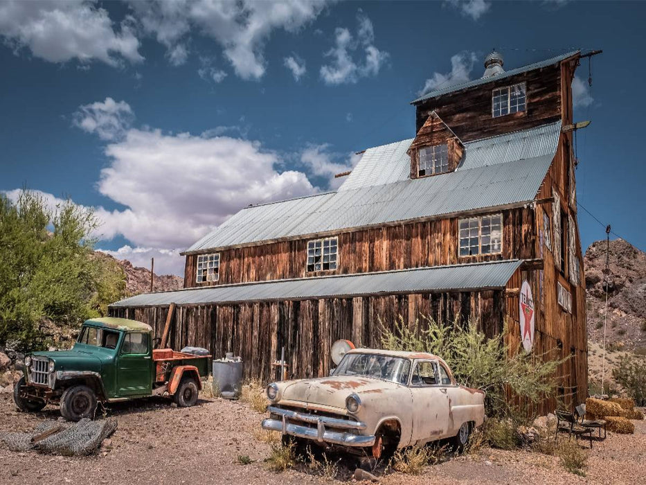 Zeitzeugen entlang der Route66 - CALVENDO Foto-Puzzle'