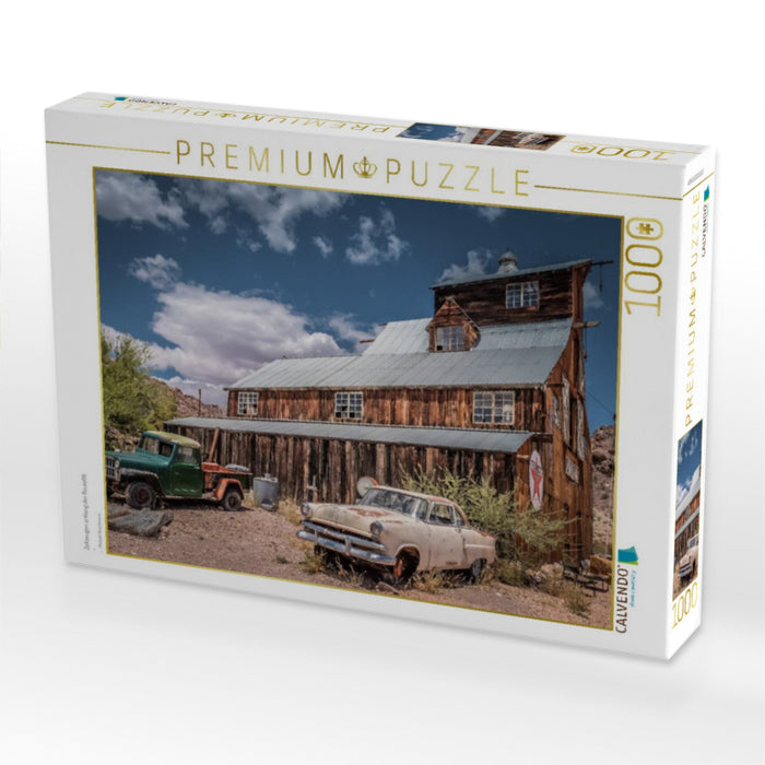 Zeitzeugen entlang der Route66 - CALVENDO Foto-Puzzle'