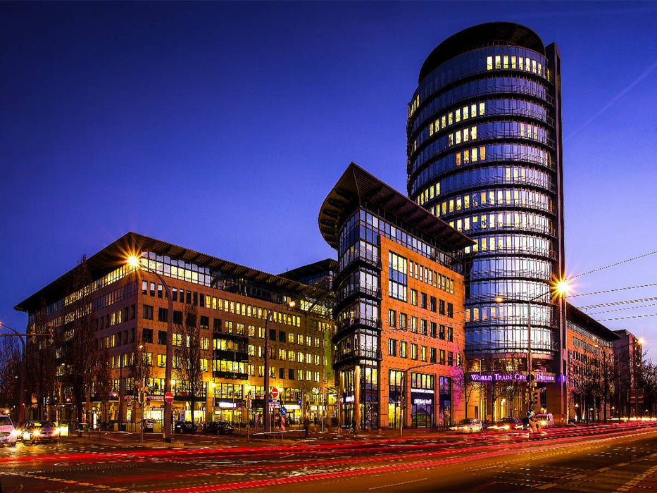 World Trade Center Dresden - CALVENDO Foto-Puzzle'
