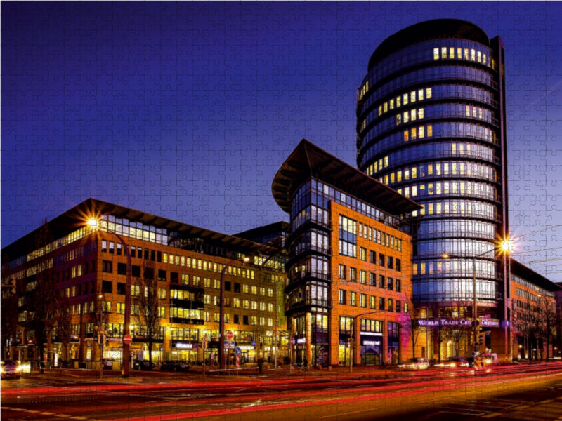 World Trade Center Dresden 1000 Teile Puzzle quer - CALVENDO Foto-Puzzle'