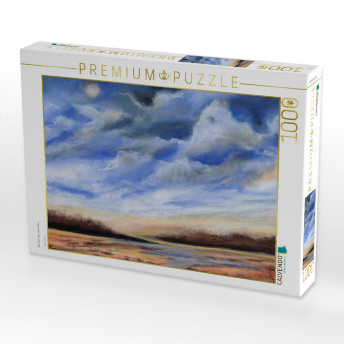 Himmel über dem Moor - CALVENDO Foto-Puzzle'