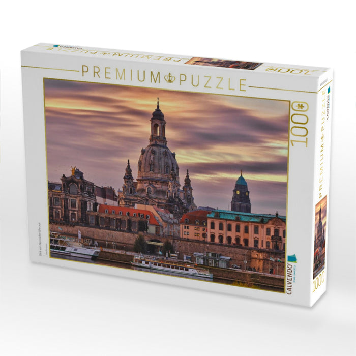 Blick vom Neustädter Ufer aus - CALVENDO Foto-Puzzle'
