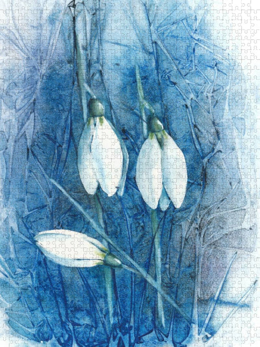 Schneeglöckchen - CALVENDO Foto-Puzzle'