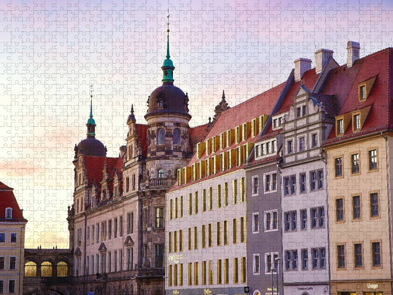 Das Dresdner Residenzschloss - CALVENDO Foto-Puzzle'