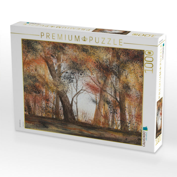 Herbstbäume - CALVENDO Foto-Puzzle'