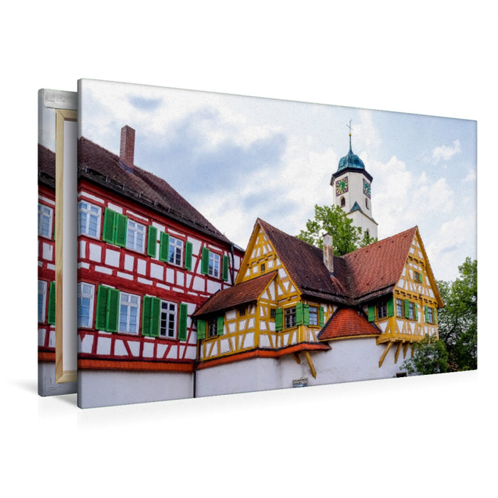 Premium Textil-Leinwand Heimatmuseum