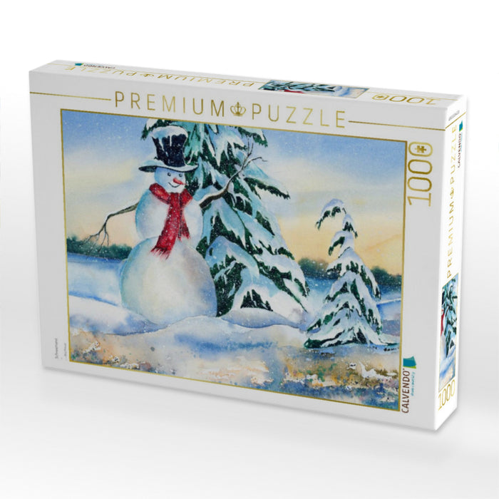 Schneemann - CALVENDO Foto-Puzzle'