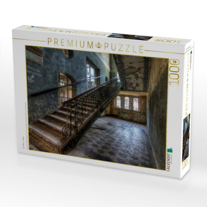 Lost Place - Treppe - CALVENDO Foto-Puzzle'