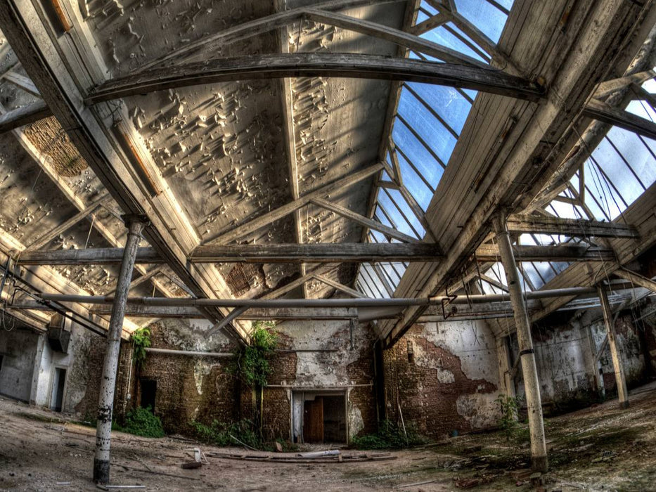 Lost Place - Fabrik - CALVENDO Foto-Puzzle'