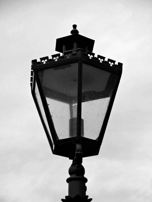 Straßenlaterne Monochrom - CALVENDO Foto-Puzzle'