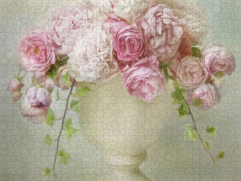 Sommerblumenstrauß - CALVENDO Foto-Puzzle'