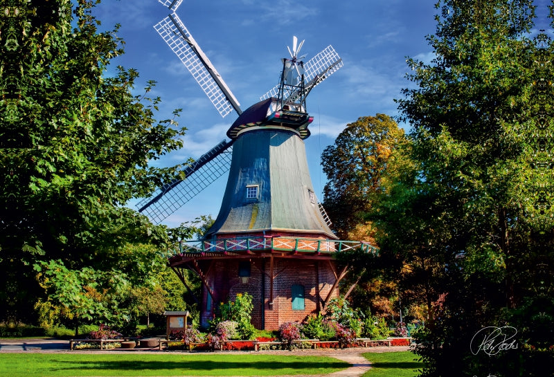 Premium Textil-Leinwand Kopperhörner Mühle, 26384 Wilhelmshaven
