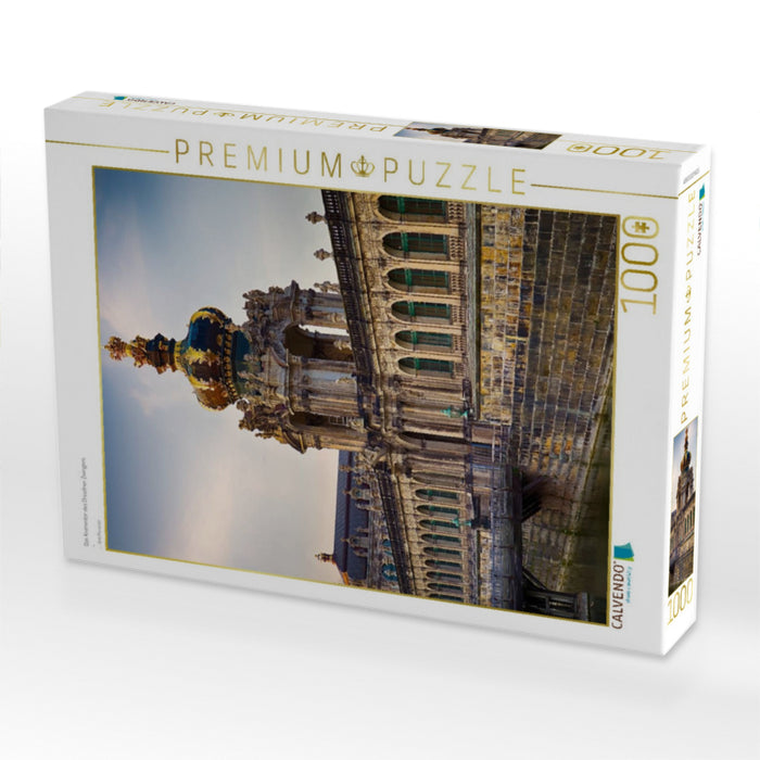 Das Kronentor des Dresdner Zwingers - CALVENDO Foto-Puzzle'