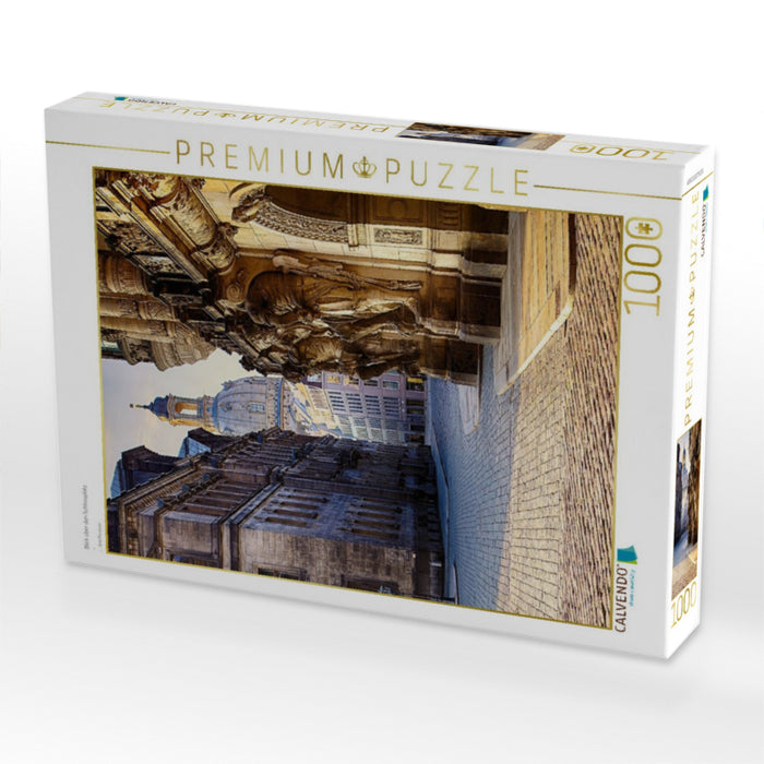 Blick über den Schlossplatz - CALVENDO Foto-Puzzle'