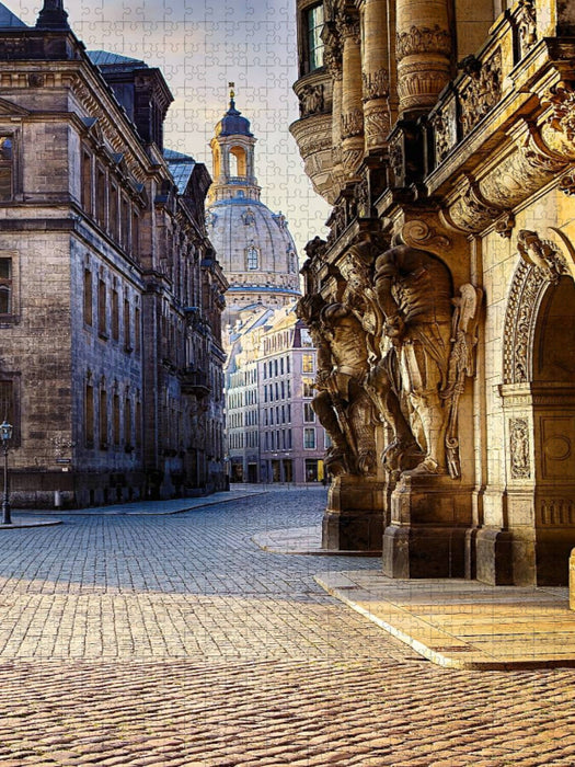 Blick über den Schlossplatz - CALVENDO Foto-Puzzle'