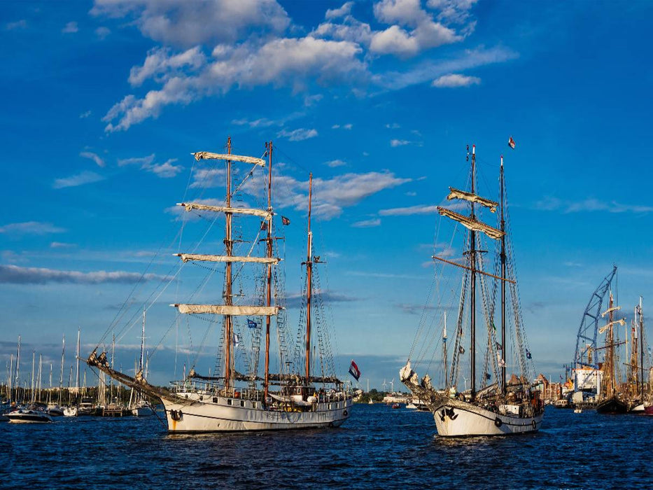 Windjammer zur Hanse Sail - CALVENDO Foto-Puzzle'