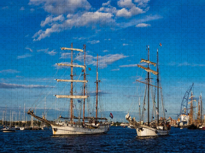 Windjammer zur Hanse Sail - CALVENDO Foto-Puzzle'