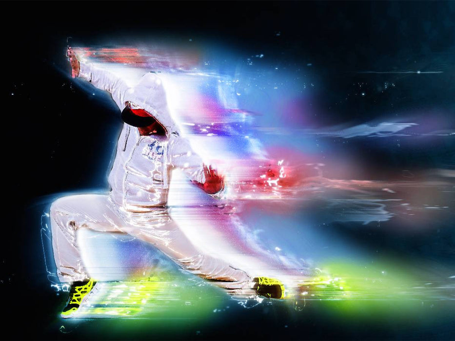 The Dance Explosion "Neonlicht" - CALVENDO Foto-Puzzle'