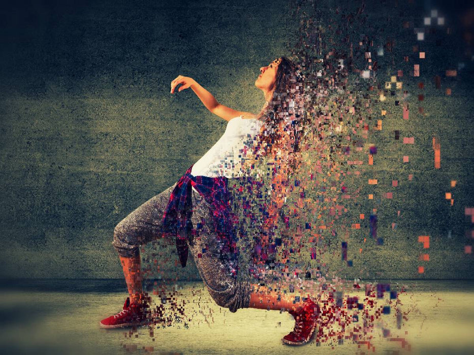 The Dance Explosion "Pixel" - CALVENDO Foto-Puzzle'