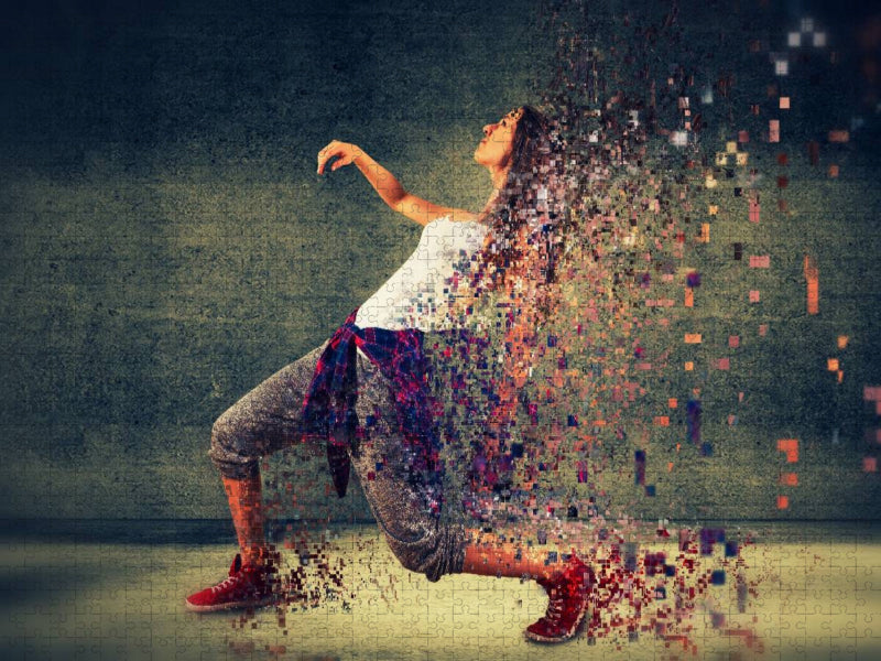 The Dance Explosion "Pixel" - CALVENDO Foto-Puzzle'