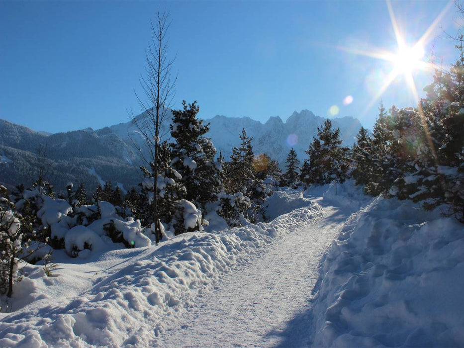 Kramerplateauweg in Garmisch-Partenkirchen - CALVENDO Foto-Puzzle'