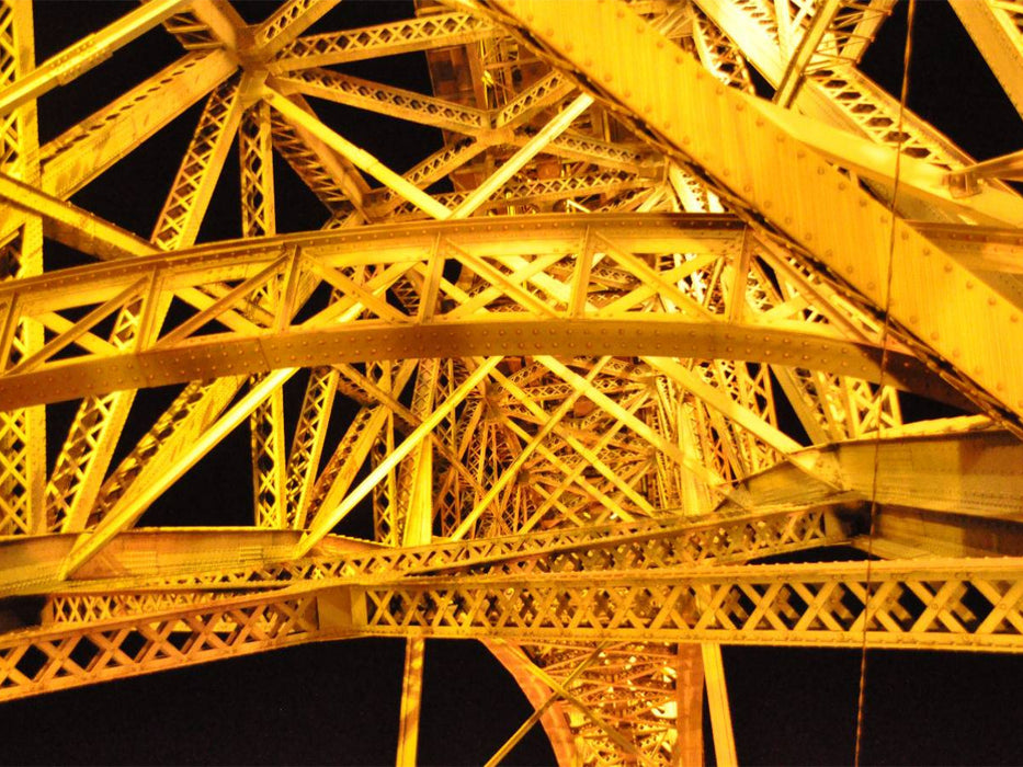 Die Brücke Dom Luís I. bei Nacht - CALVENDO Foto-Puzzle'