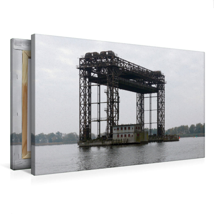 Premium Textil-Leinwand Karniner Hubbrücke