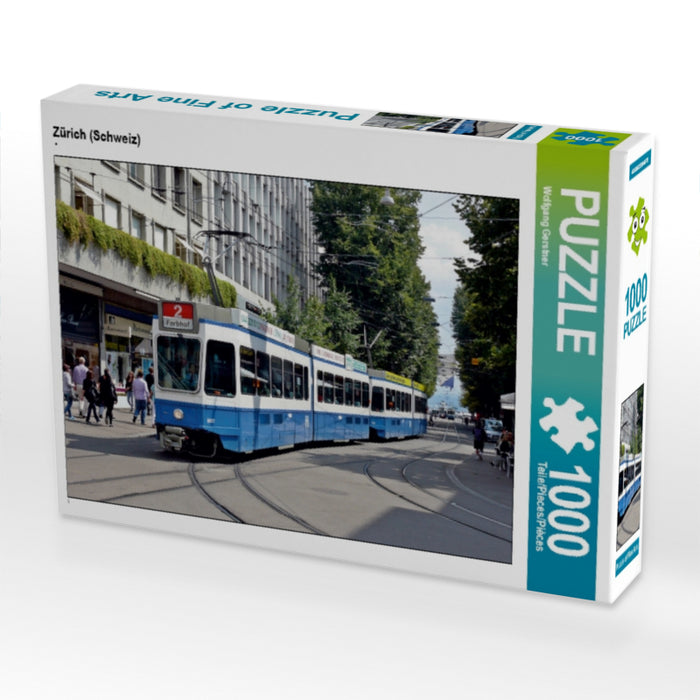 Zürich (Schweiz) 1000 Teile Puzzle quer - CALVENDO Foto-Puzzle'