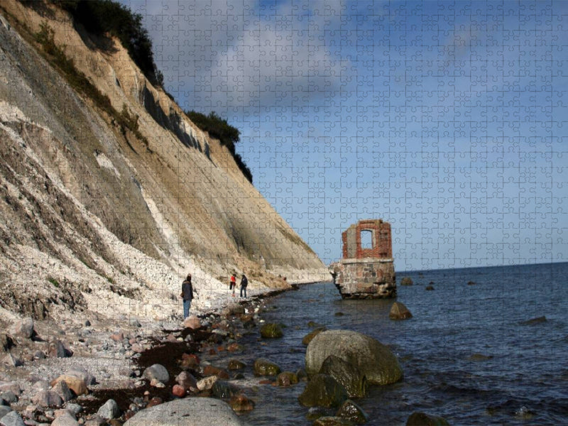 Ruine am Kap Arkona - CALVENDO Foto-Puzzle'