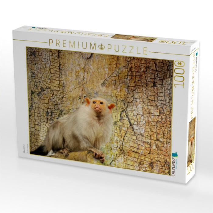 Silberäffchen - CALVENDO Foto-Puzzle'