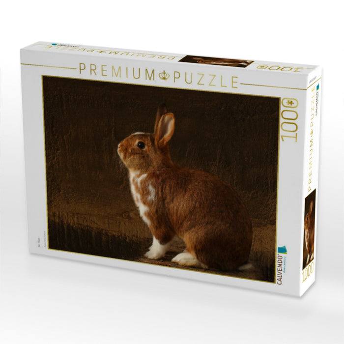 Der Hase - CALVENDO Foto-Puzzle'